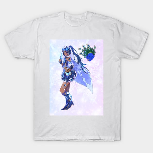 Genshin Impact Kaeya Alberich Mahou Shoujo Artwork T-Shirt by yalitreads